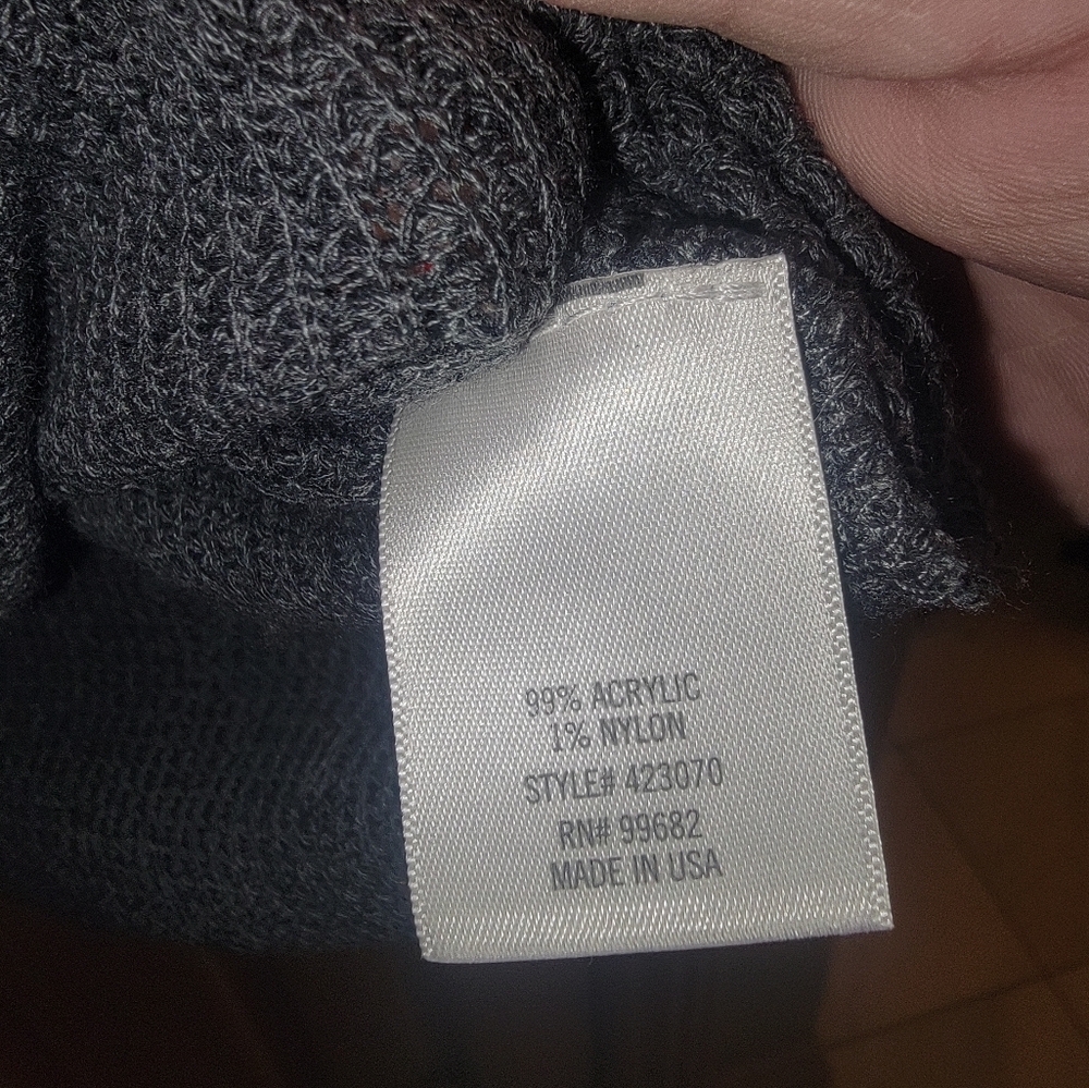 Misses sz M Alya Gray detailed neckline Sweater - Picture 2 of 6
